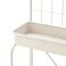 Glitzhome® 68" 3-Tier White Metal Shelf Planter Stand